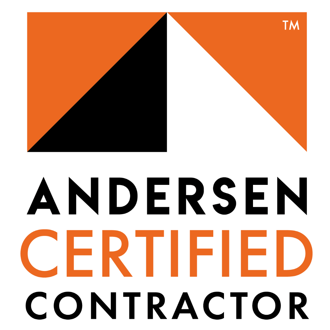 Andersen Certified Contractor badge certified window and door replacement contractor Maryland