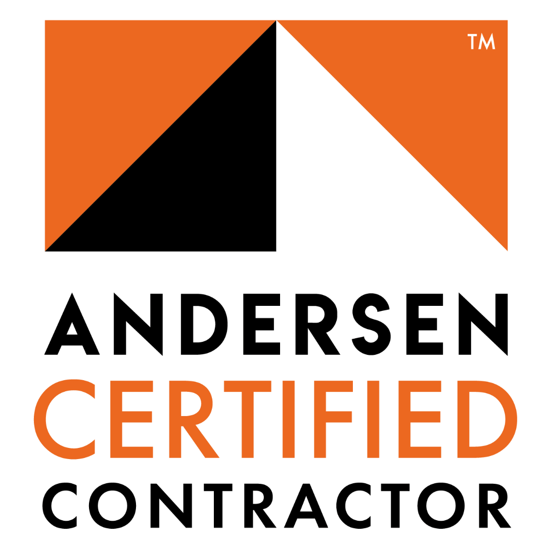 Badge for Andersen Certified Contractors certified to install Andersen Windows & Doors 