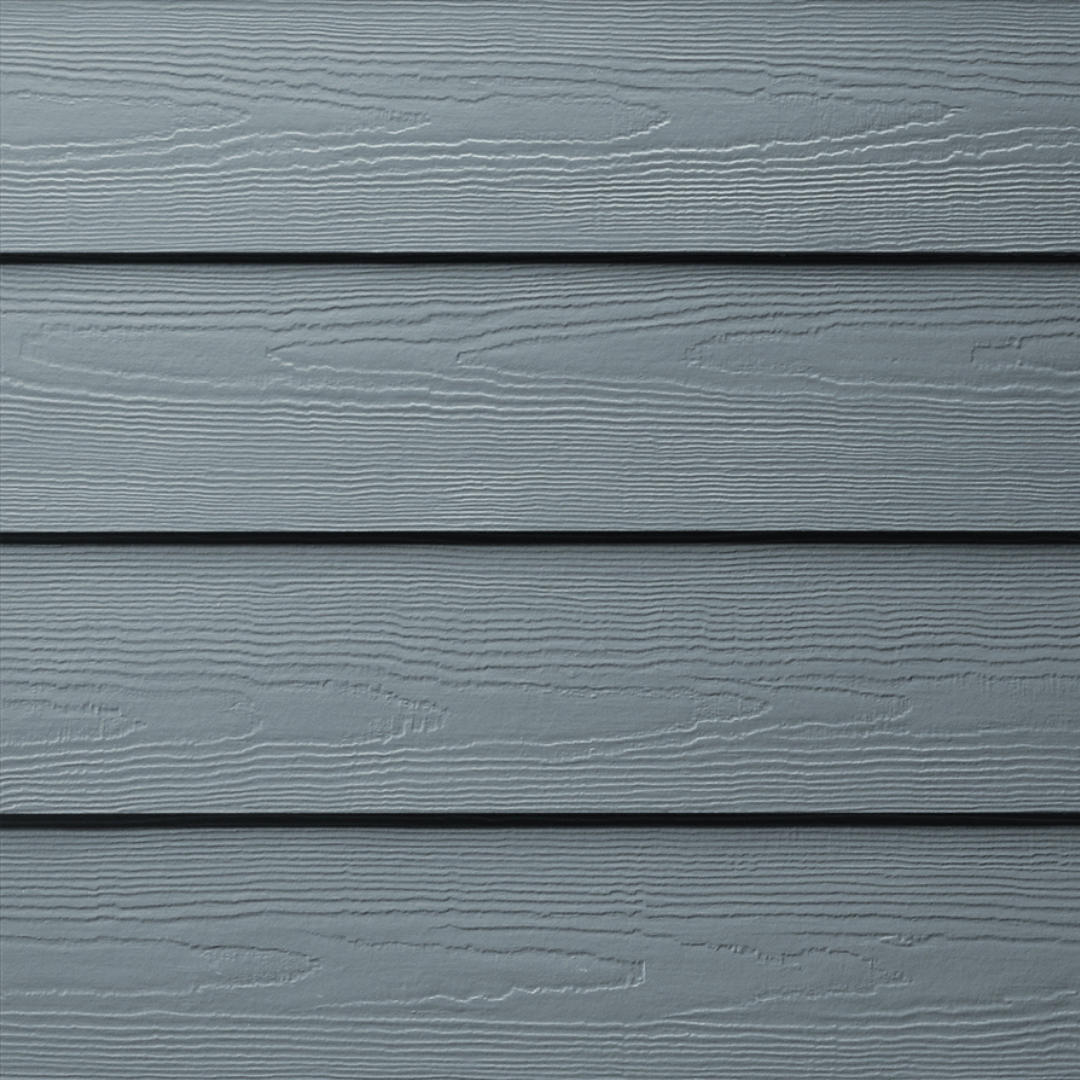 close up image of fiber cement James Hardie siding