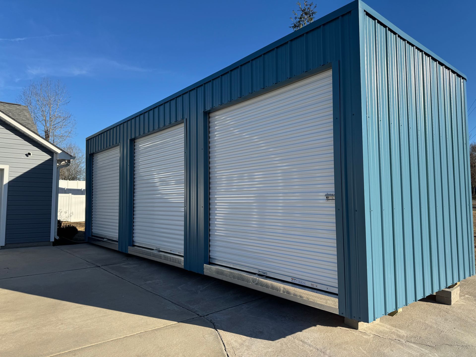Available Now!  30x10 - 3 Unit Building