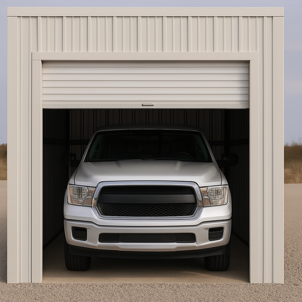 QUICK SHIP - 10x30 - 1 Unit Building - Ash Gray