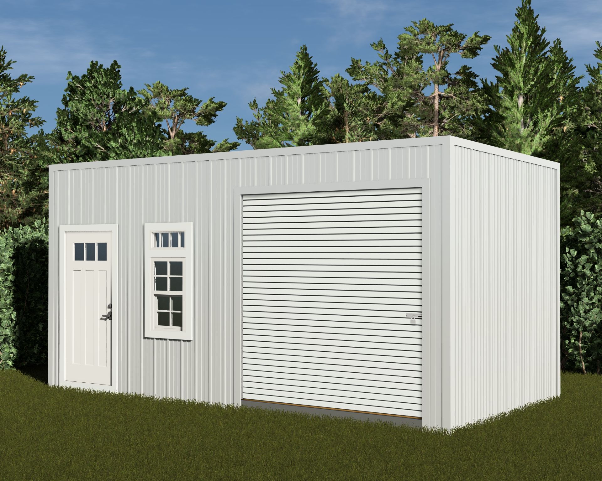 20x10F - Flex Office and Storage Building