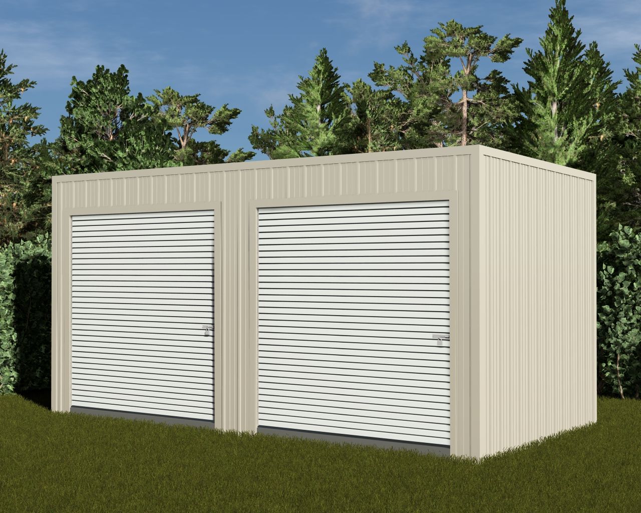 20x10 - 2 Unit Building