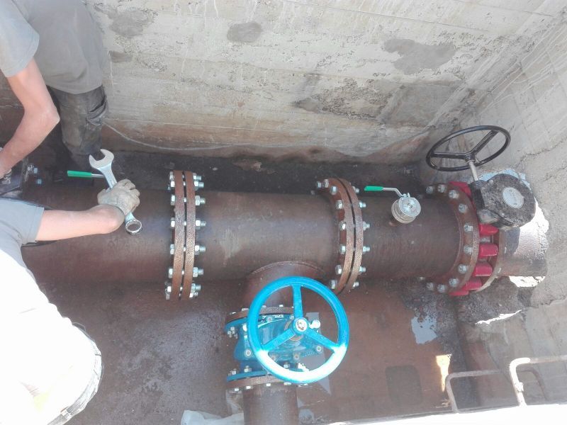 impianto idraulico industria