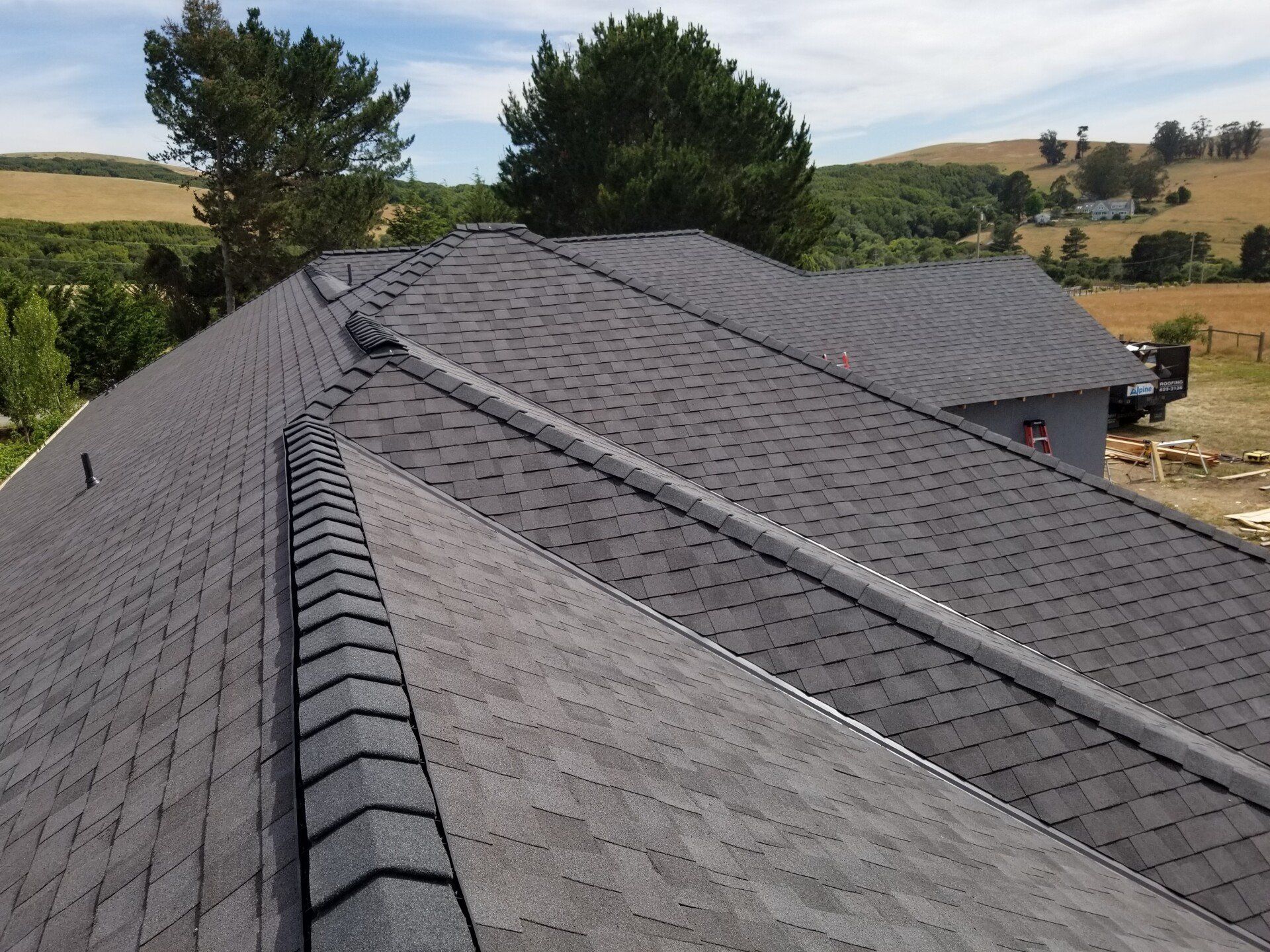 New Shingle Roofing — Sebastapol, CA — Alpine Roofing Co