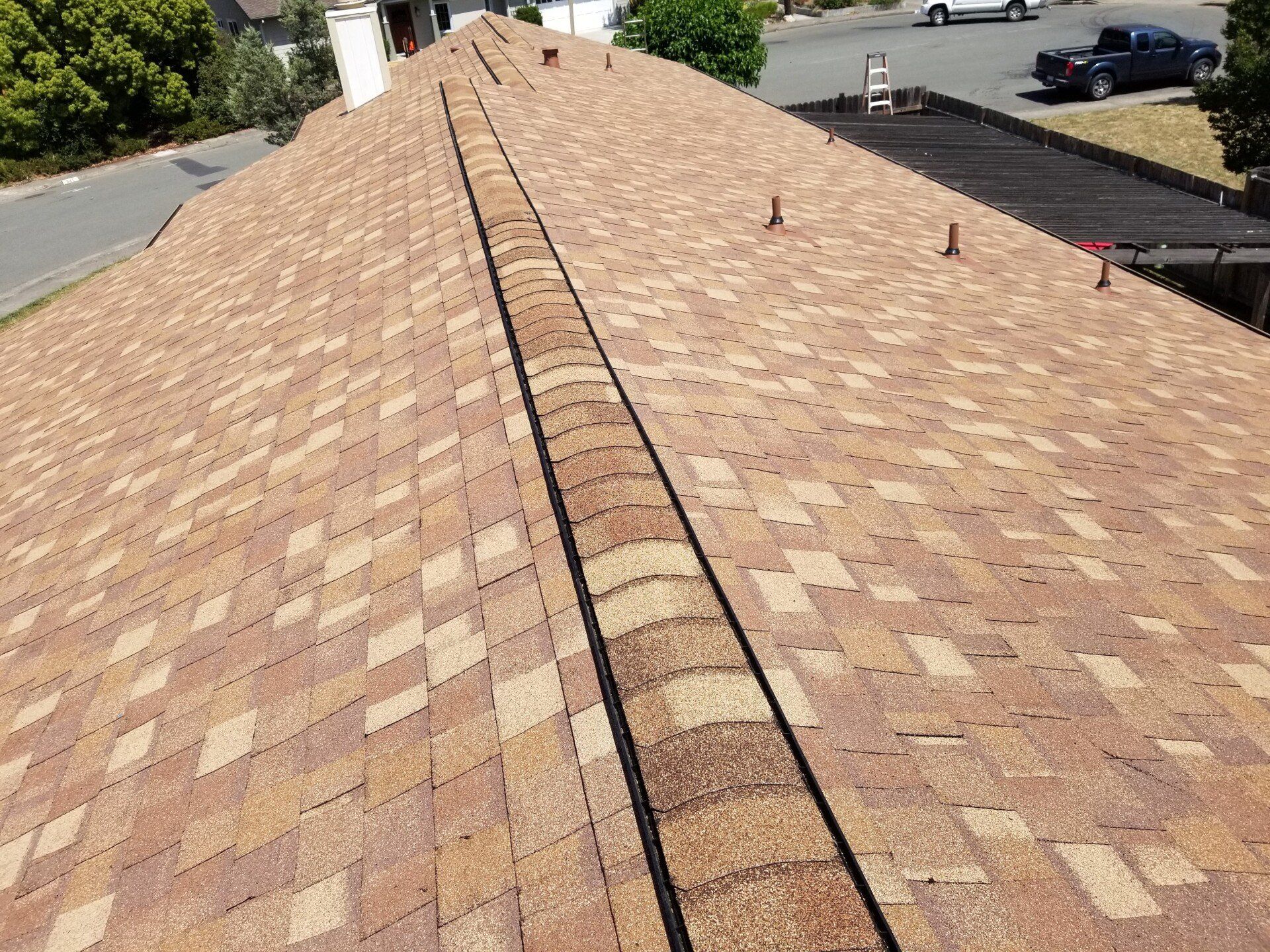 Tiled Shingles Roofing — Sebastapol, CA — Alpine Roofing Co
