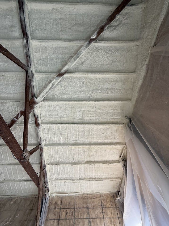 Spray Foam to a roof deck