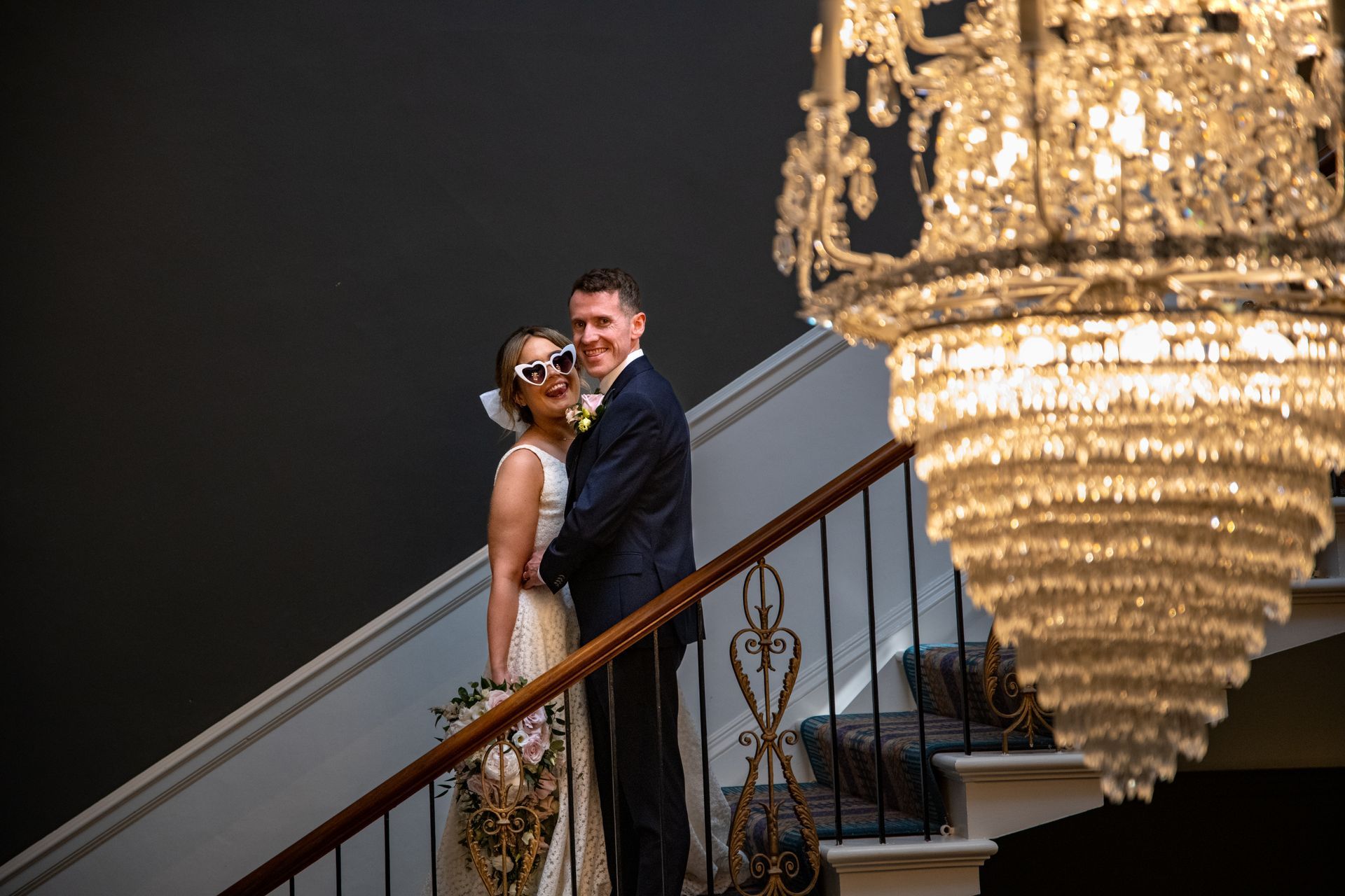 LS Photography - Trusted wedding photographer, photo on stairs