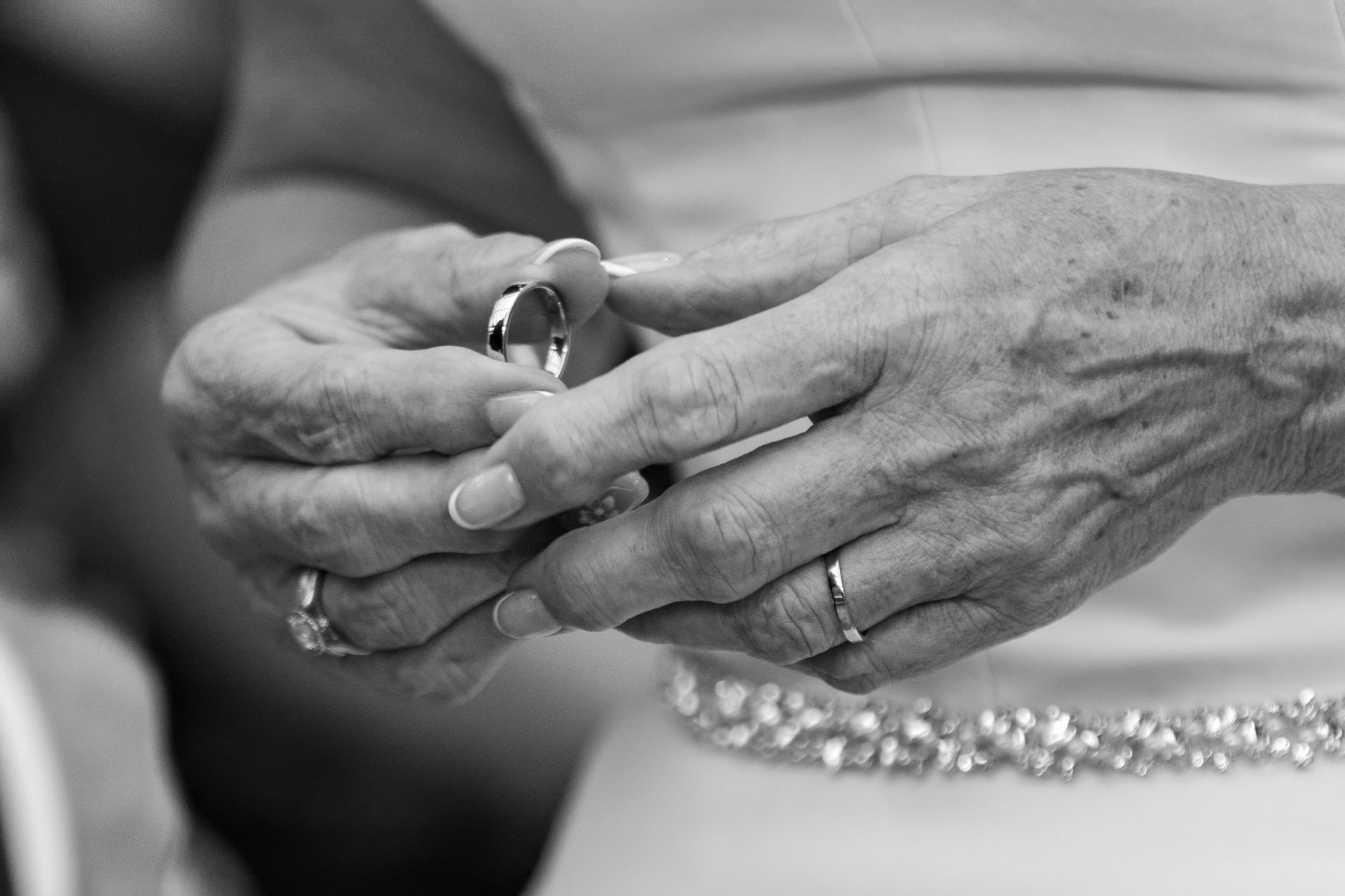 Your trusted wedding photographer - LS Photography - ring