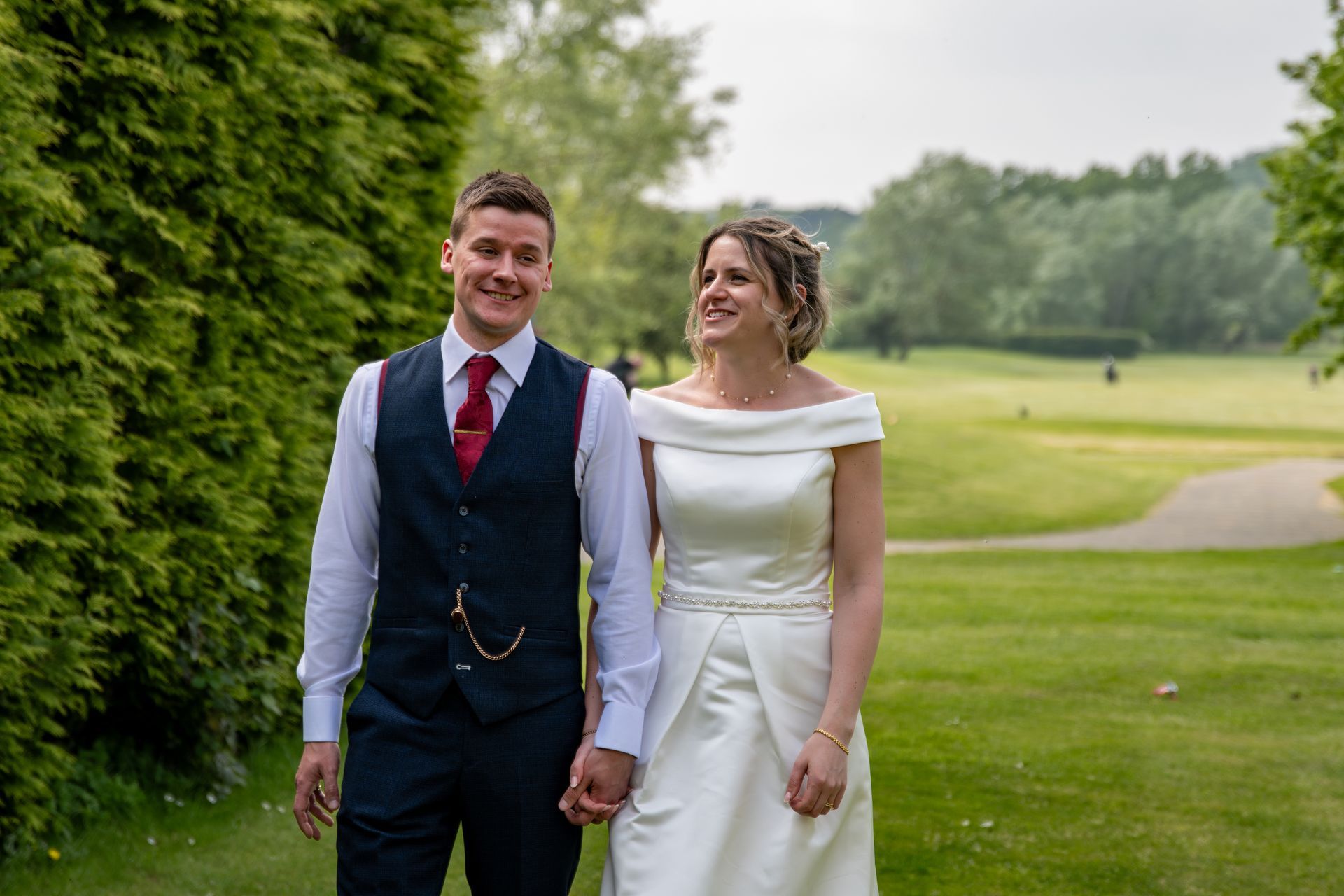 Your trusted wedding photographer in the UK - LS Photography - happy couple