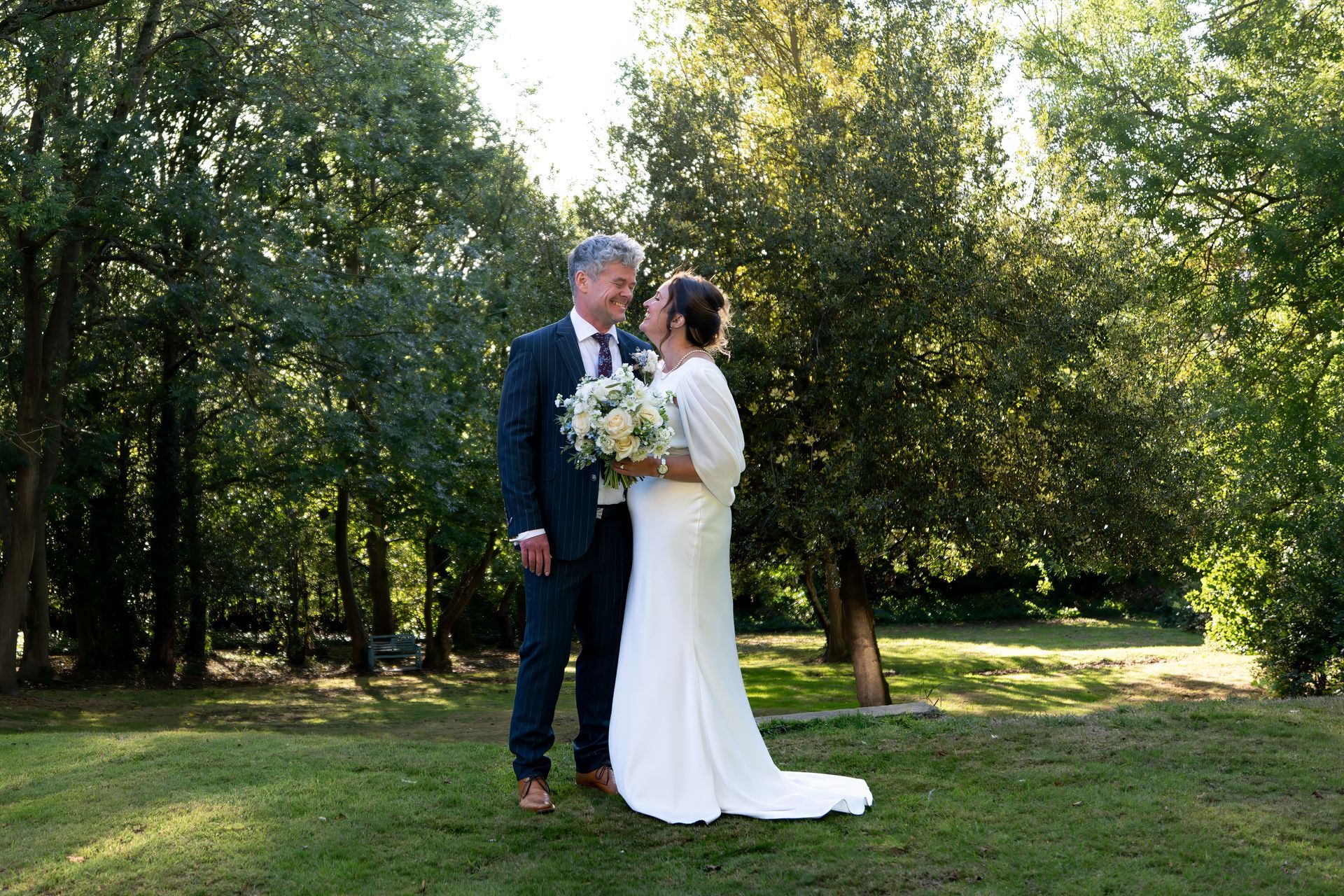 Your trusted wedding photographer - LS Photography - woodland wedding