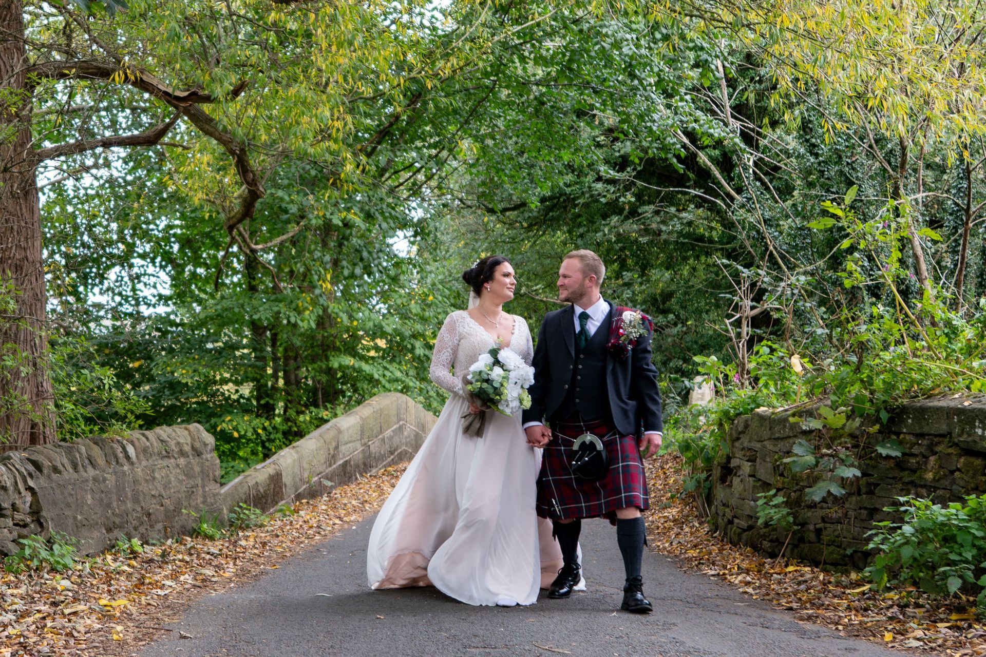 Your trusted wedding photographer - LS Photography - kilt groom