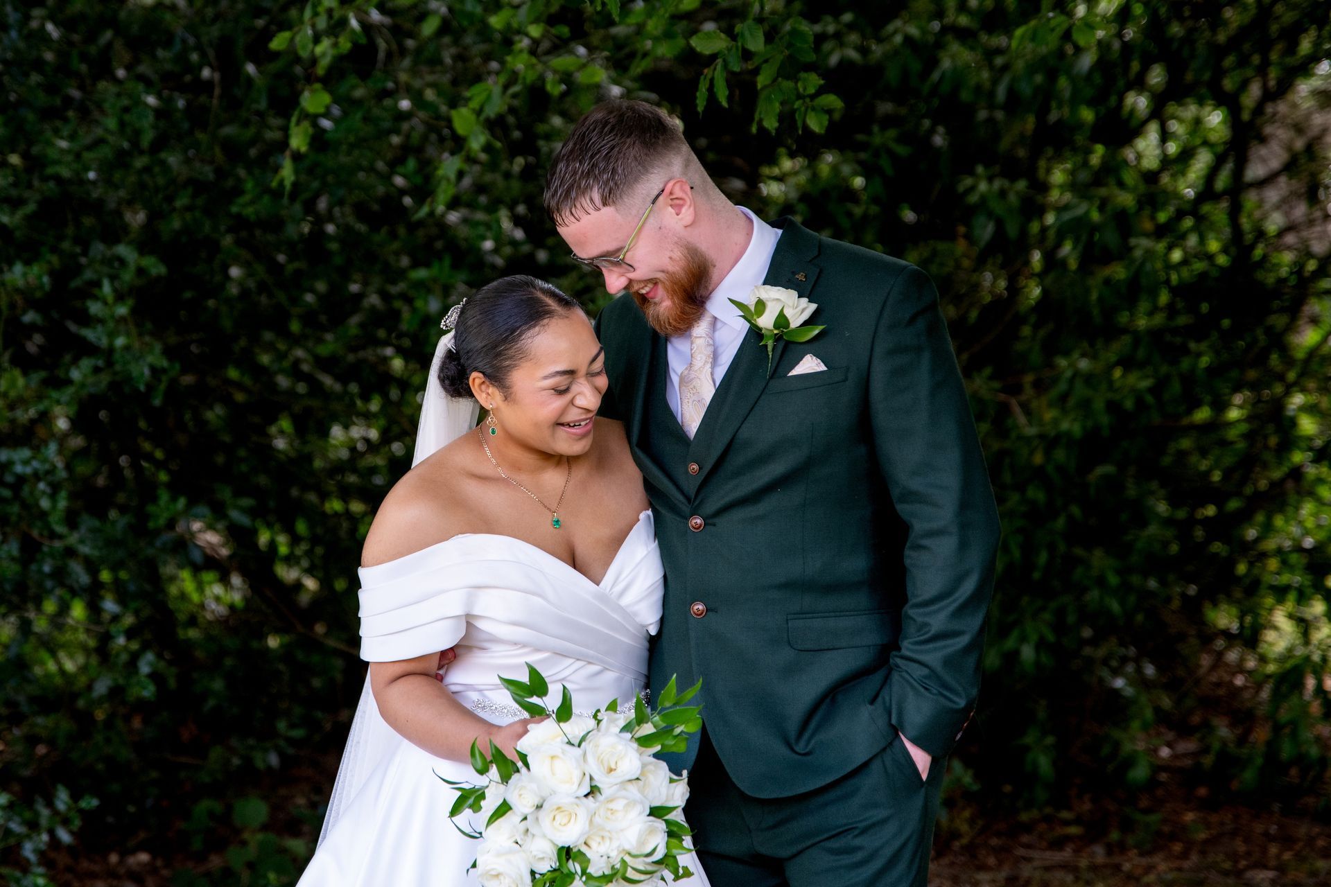 Trusted wedding photographer - LS Photography - laughing couple