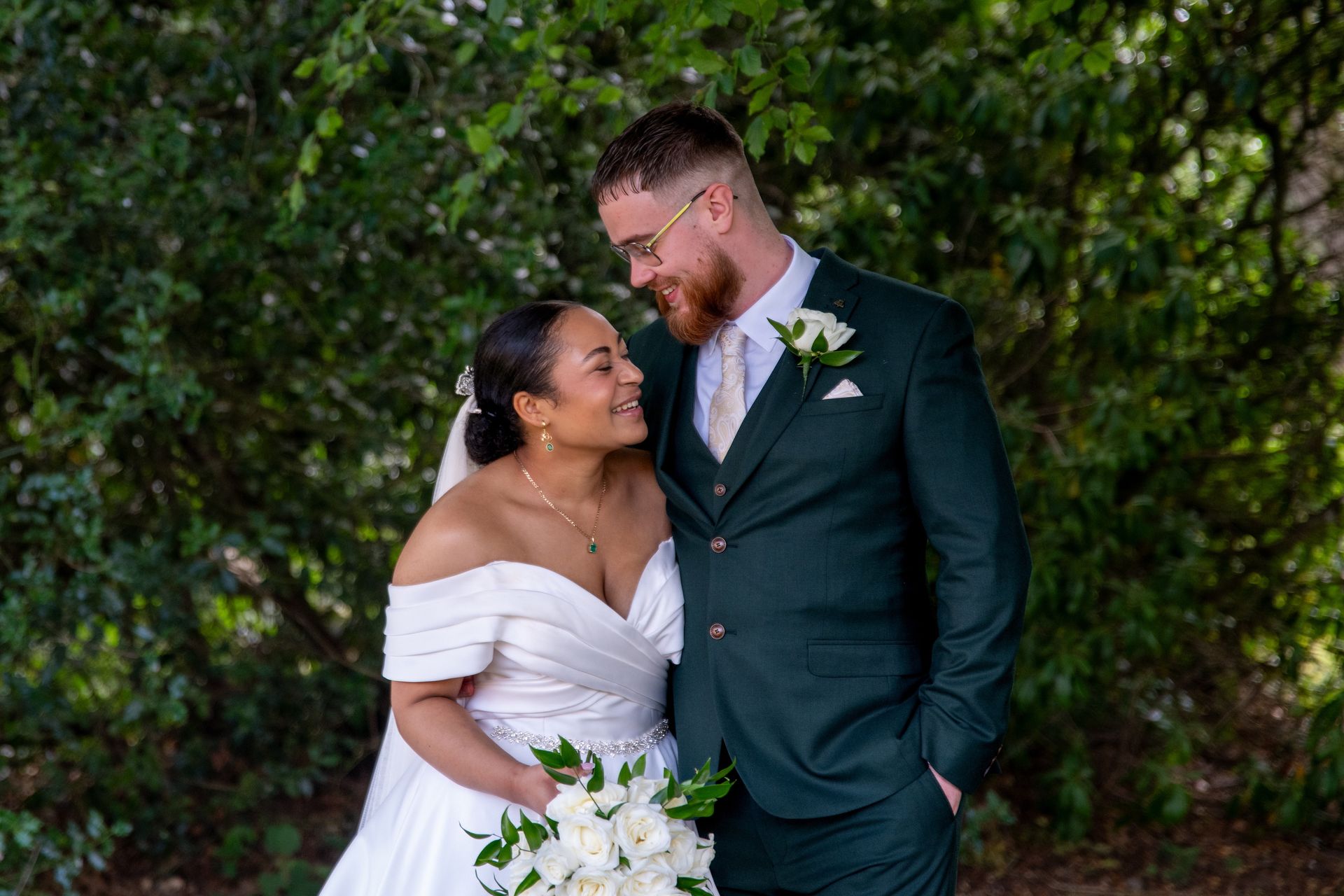 Trusted wedding photographer - LS Photography - happy bride and groom