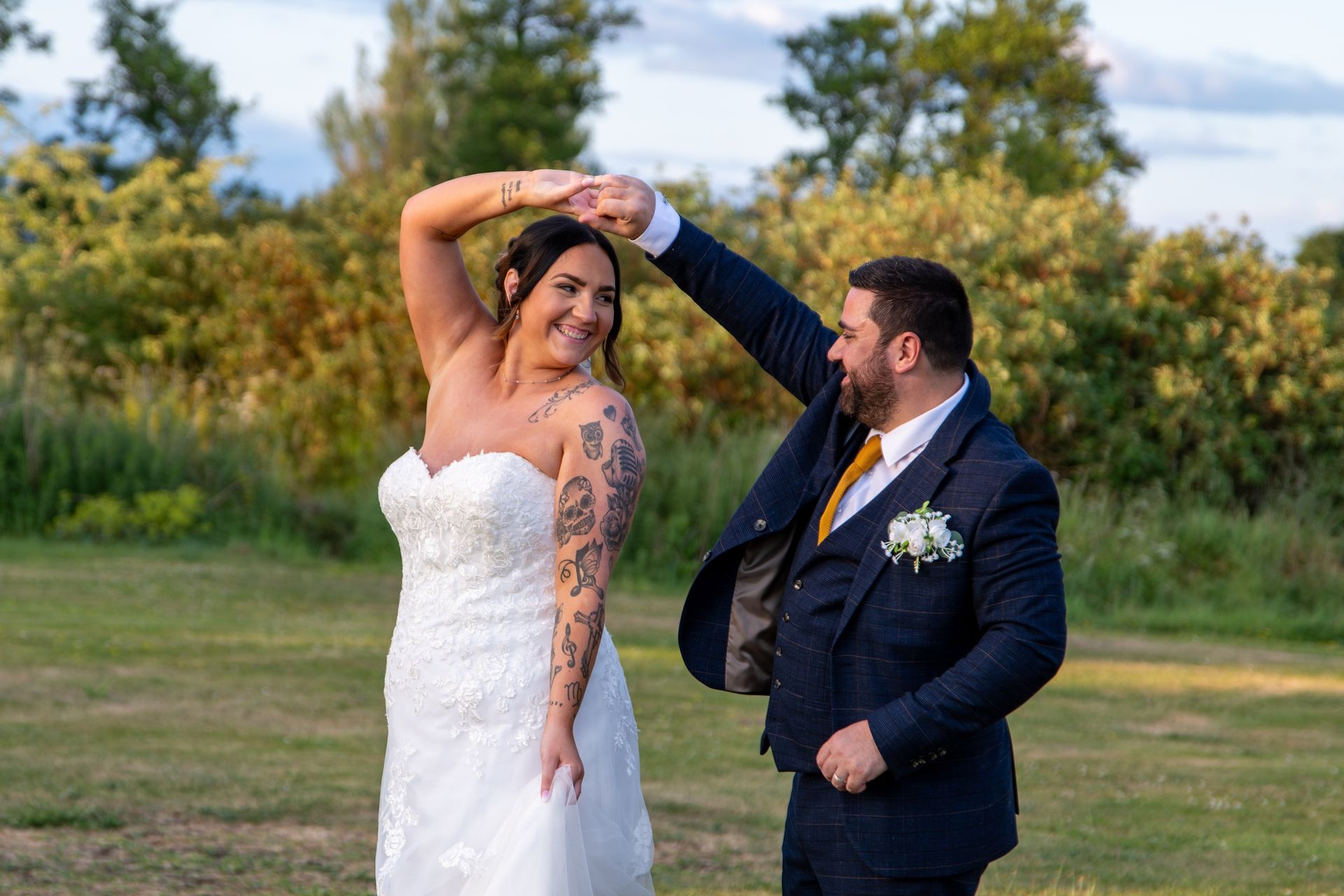 LS Photography - Trusted wedding photographer UK, fun couple shots