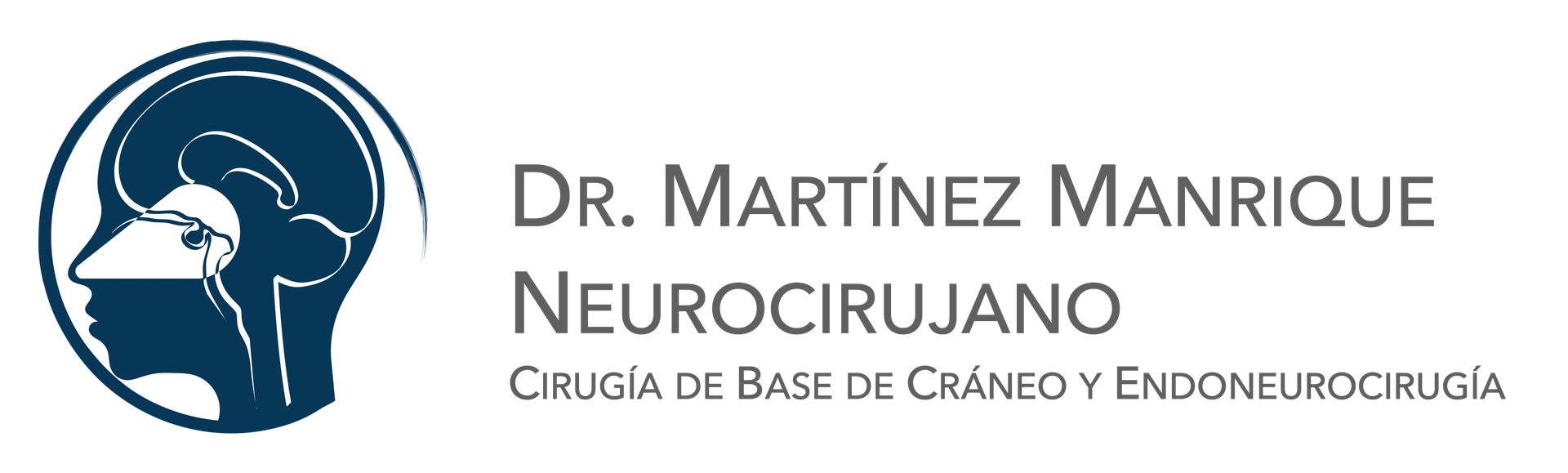 A logo for dr. martinez manrique neurocirujano