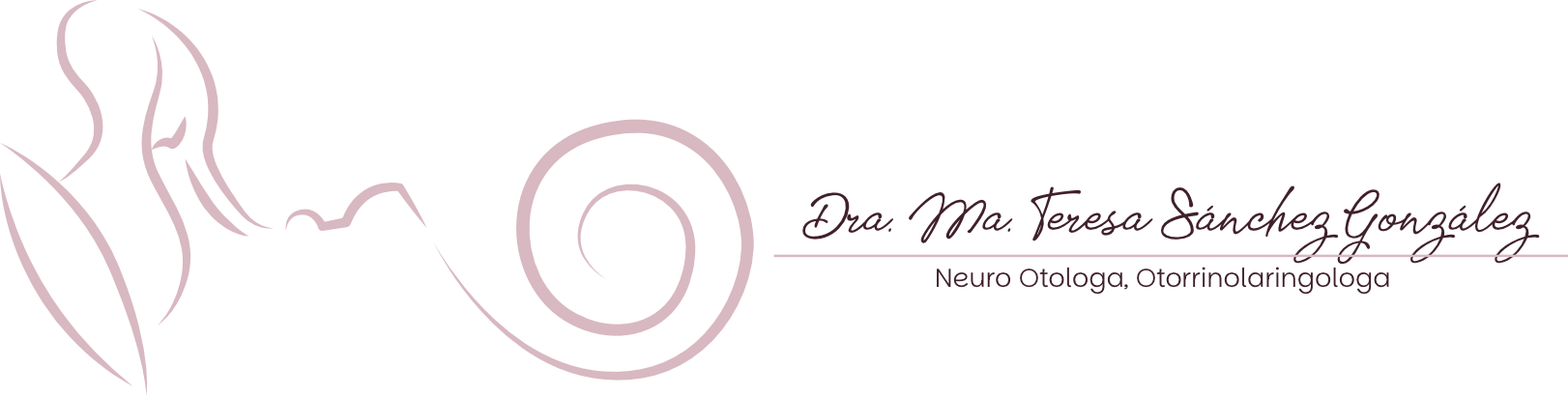 Un dibujo de una mujer con un círculo alrededor de ella y el nombre dr.