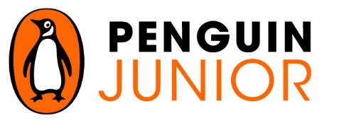 Das Logo von Penguin Junior zeigt einen Pinguin in einem orangefarbenen Kreis.