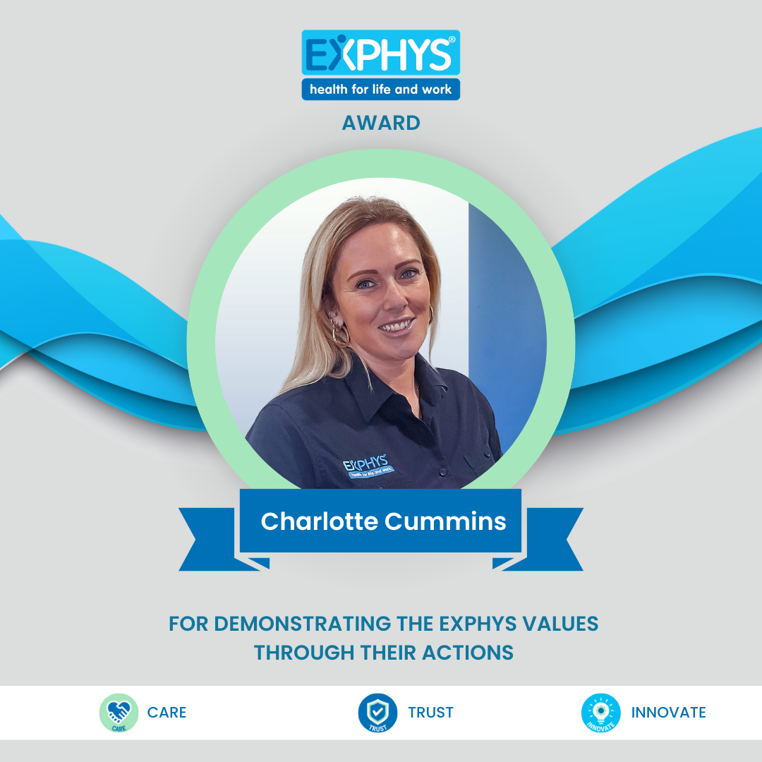 EXPHYS DNA Values Award | Charlotte Cummins