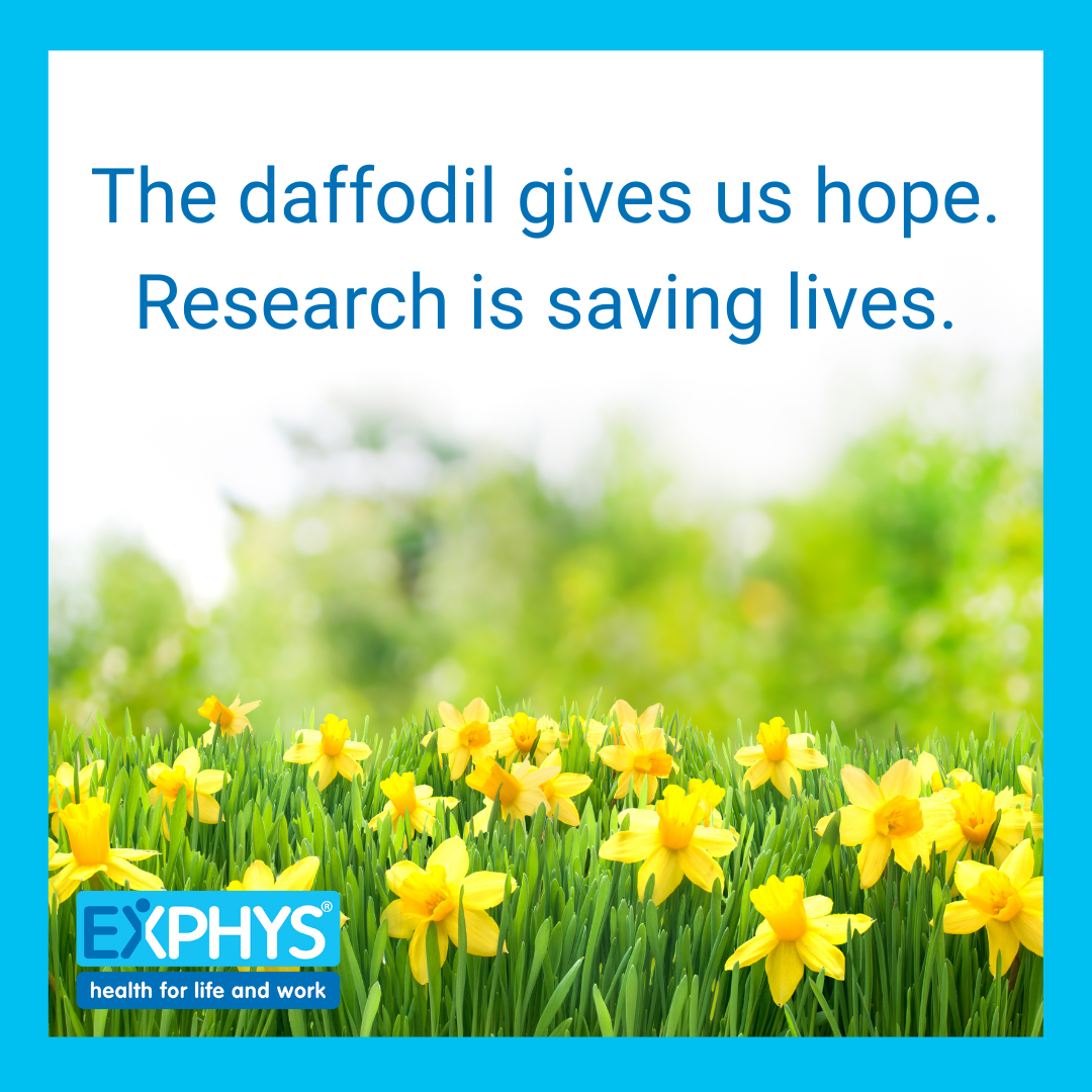 DAFFODIL DAY For all that cancer takes, give hope