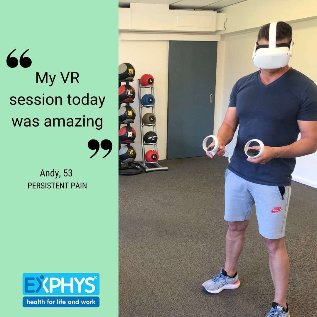 EXPHYS Virtual Reality (VR) Pain Program.