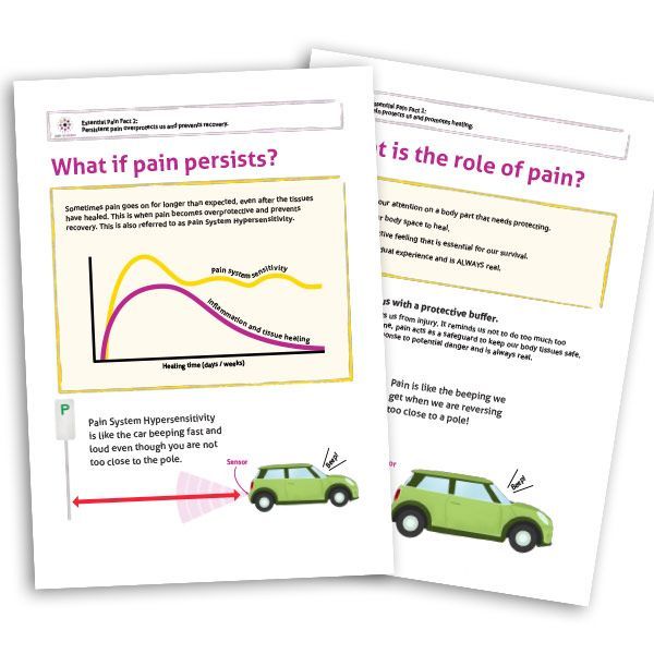 Pain Revolution Pain Facts Sheets, NOI Group – 1 min read/sheet