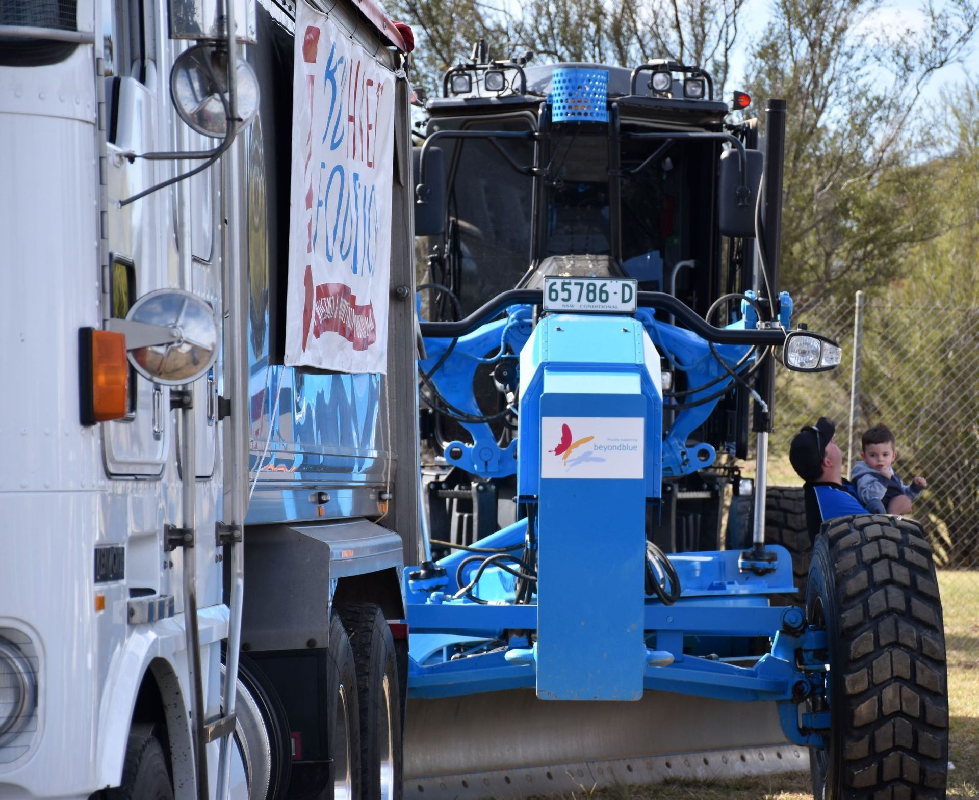 New Blue Grader — Marulan, NSW — Coopers Earthmoving Pty Ltd
