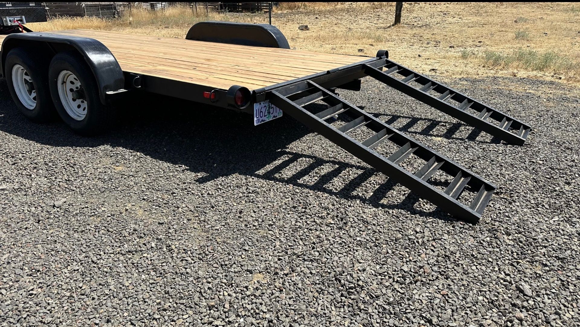 7x18 Flatbed Trailer for Rent