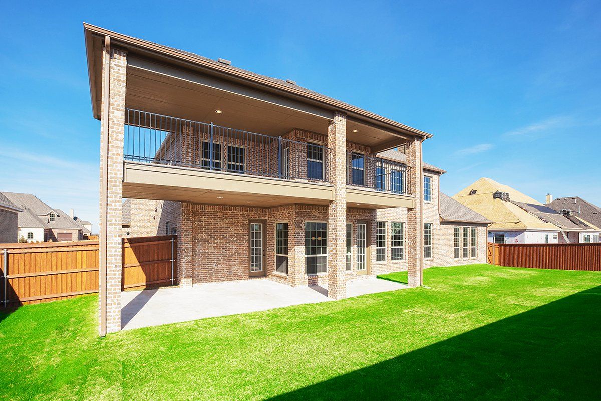 Outdoor living First Texas Homes