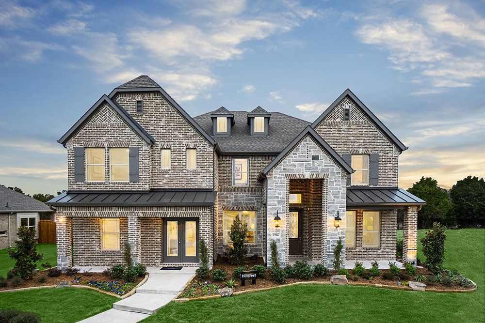 Exteriors First Texas Homes