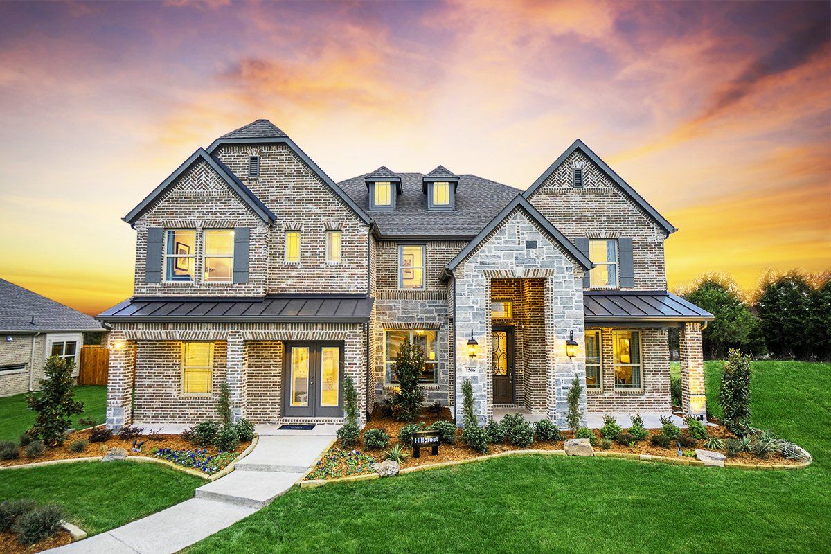 Exteriors First Texas Homes