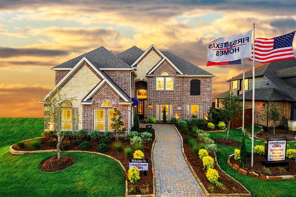 Exteriors first texas homes