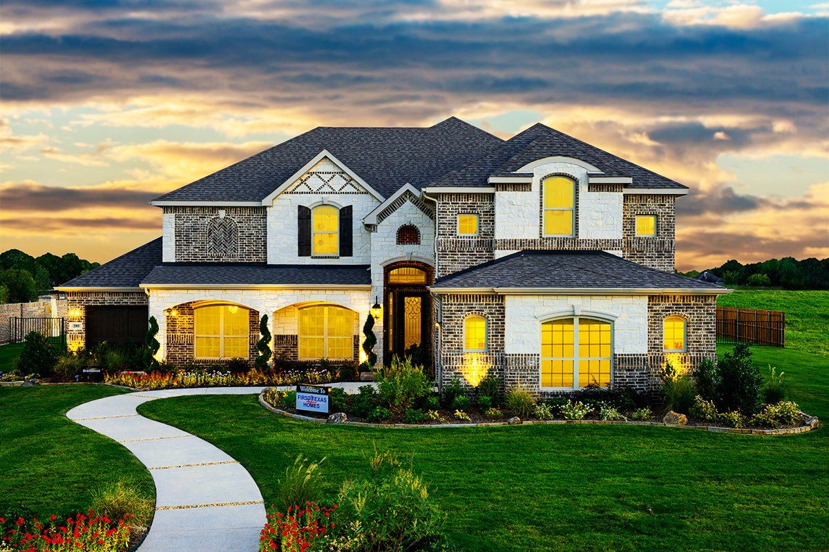 Exteriors First Texas Homes