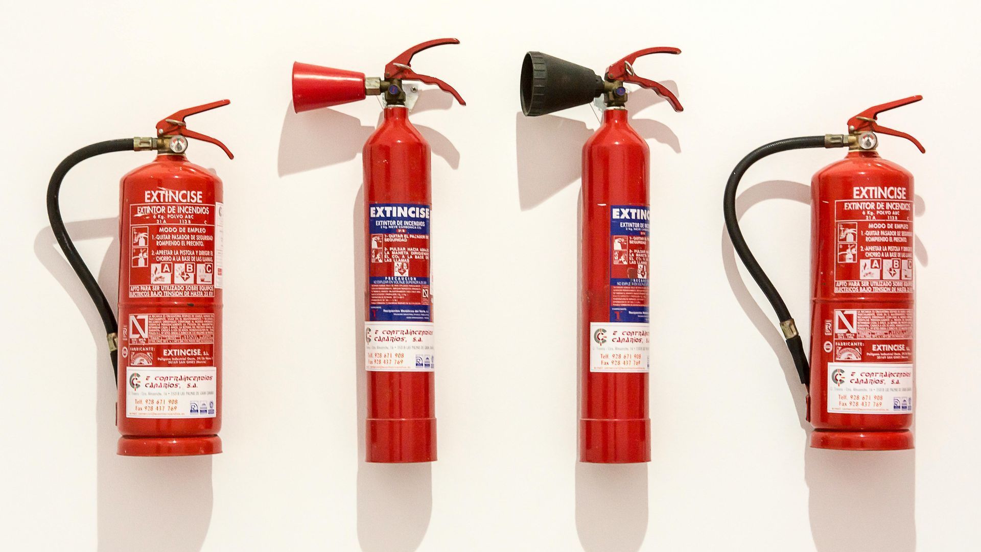Assorted Fire Extinguishers