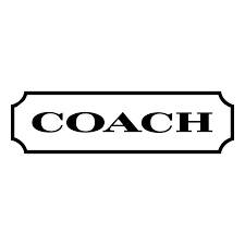 A black and white coach logo on a white background.