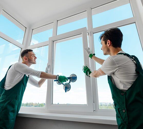 Glazier Service of a Window Glass — Glazier Services in Mermaid Waters, QLD