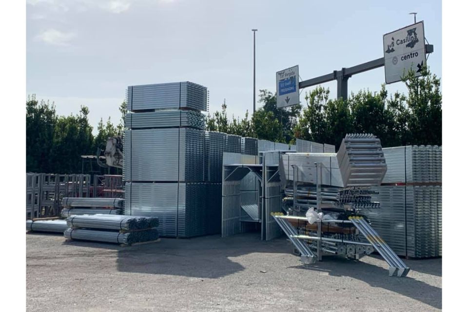 noleggio ponteggi fissi