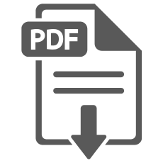 image of PDF file and down arrow