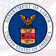 OSHA logo Department of Labor United States of America