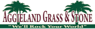 Aggieland Grass and Stone logo