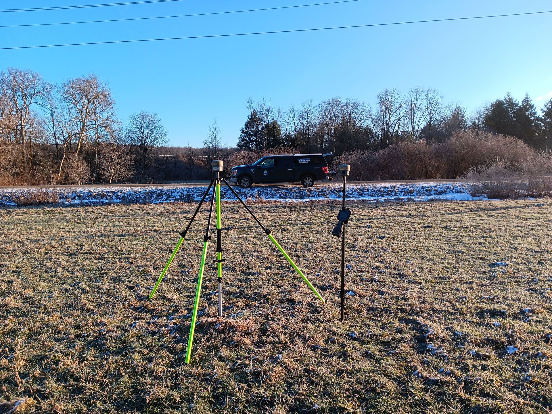 Property line survey