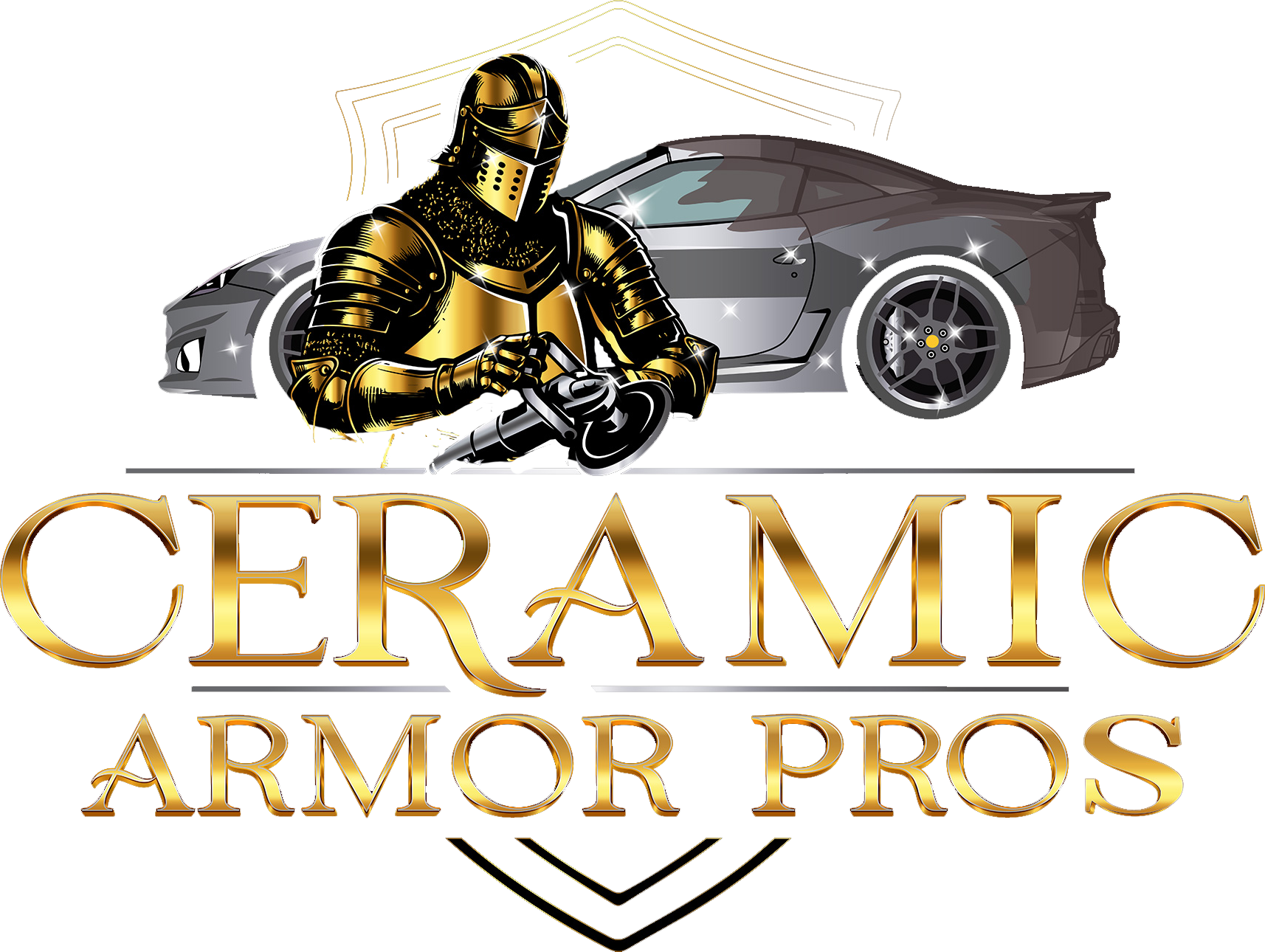 Ceramic Armor Pros Transparent Logo