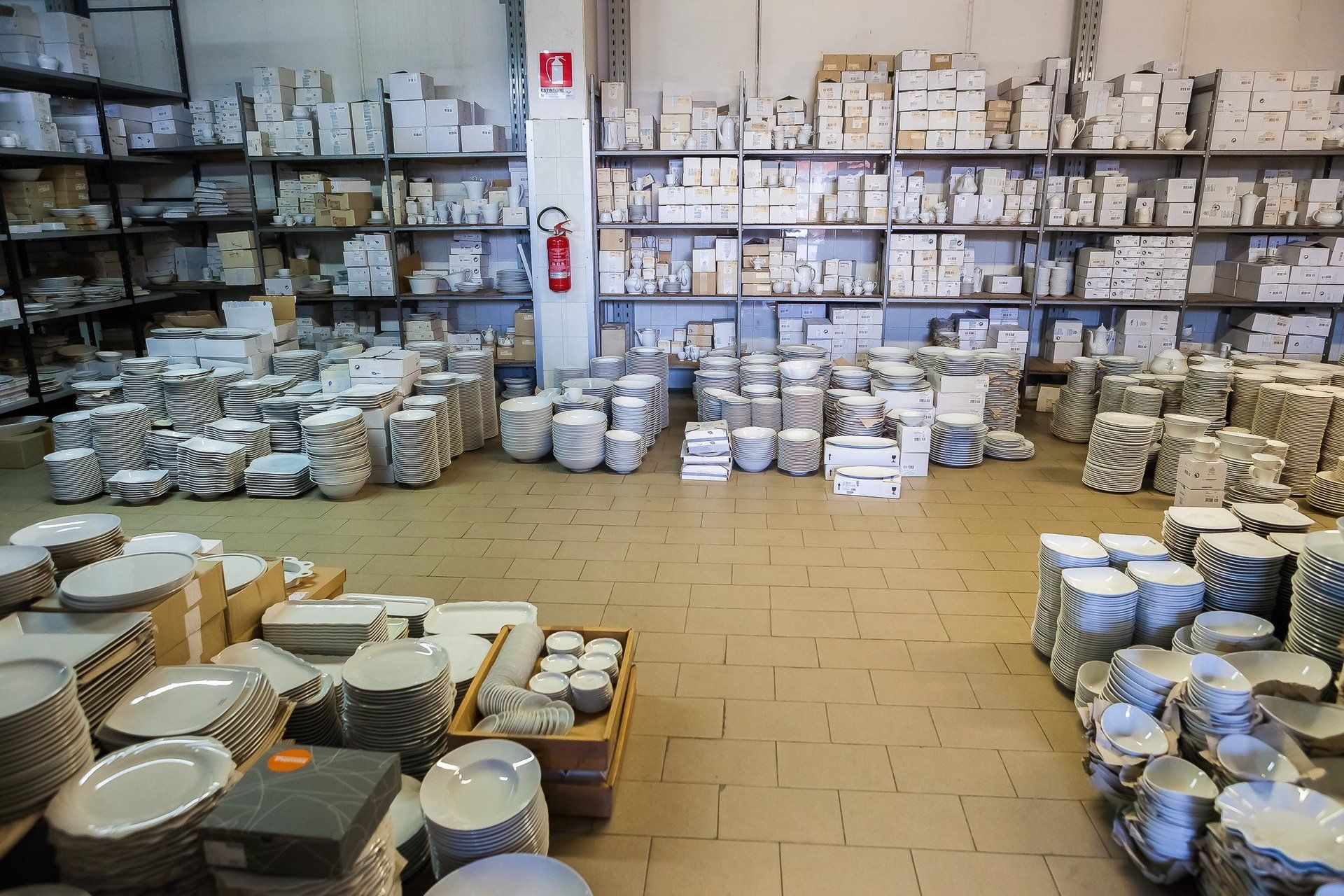 vista negozio porcellane