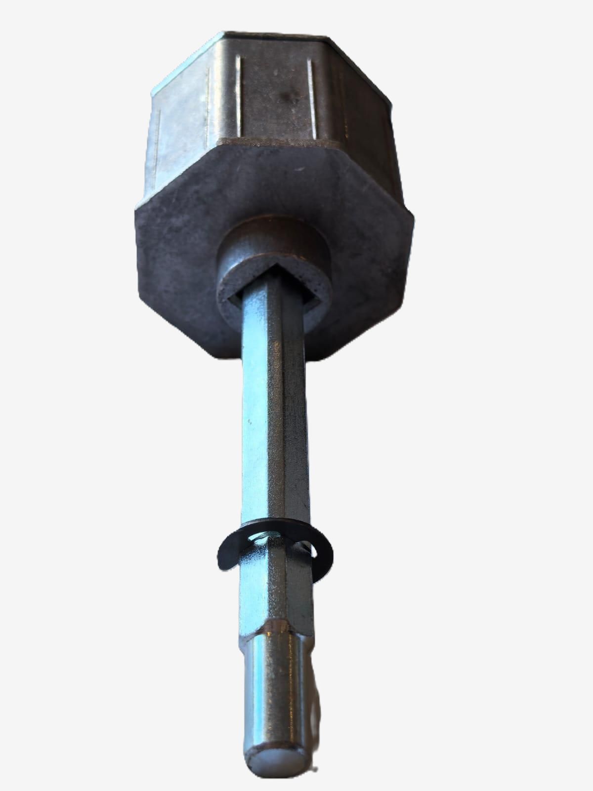 POLEA PARA FLECHA OCTAGONAL 70 MM