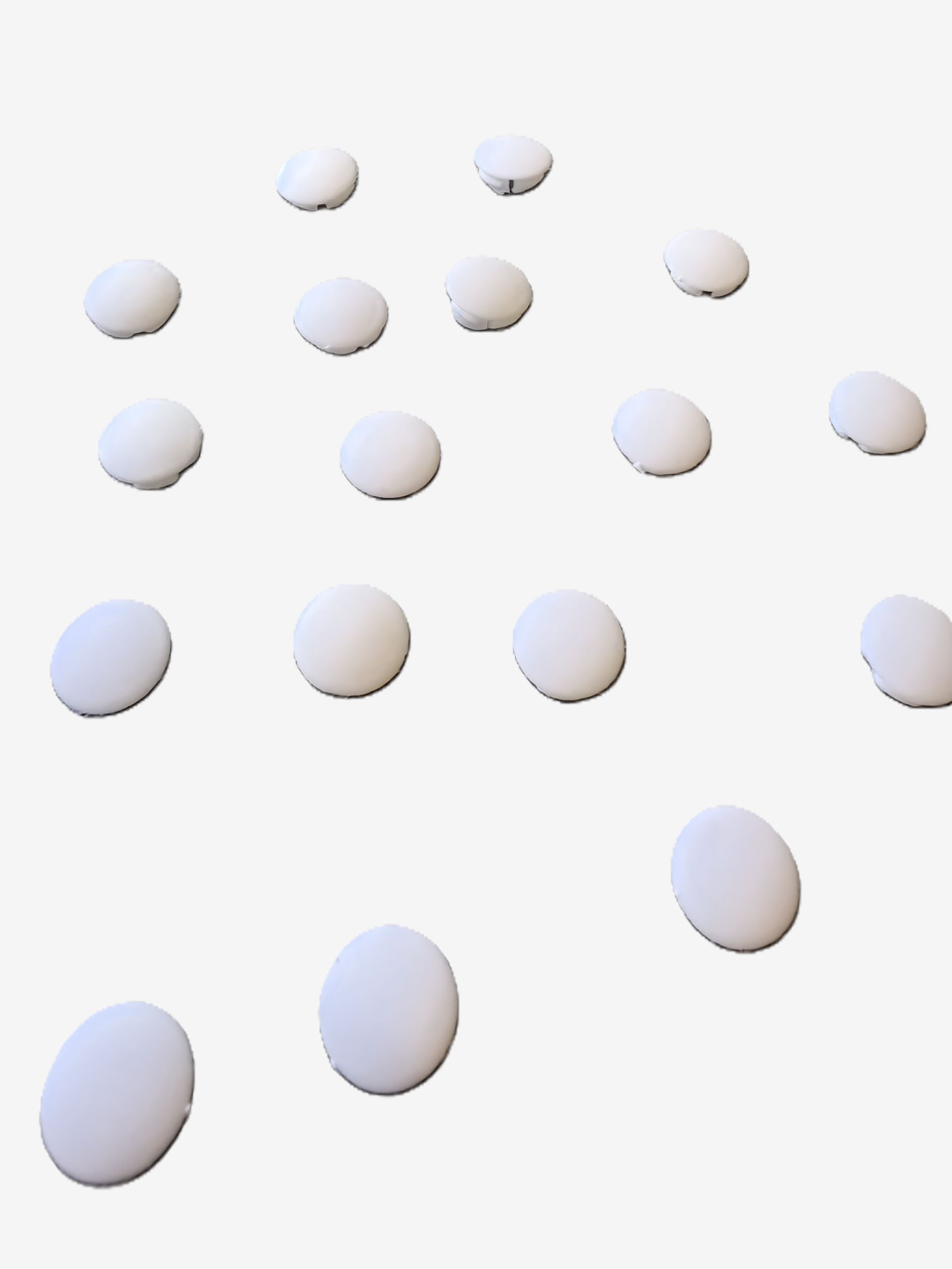 TAPA PLASTICO PERFORACION ALUMINIO