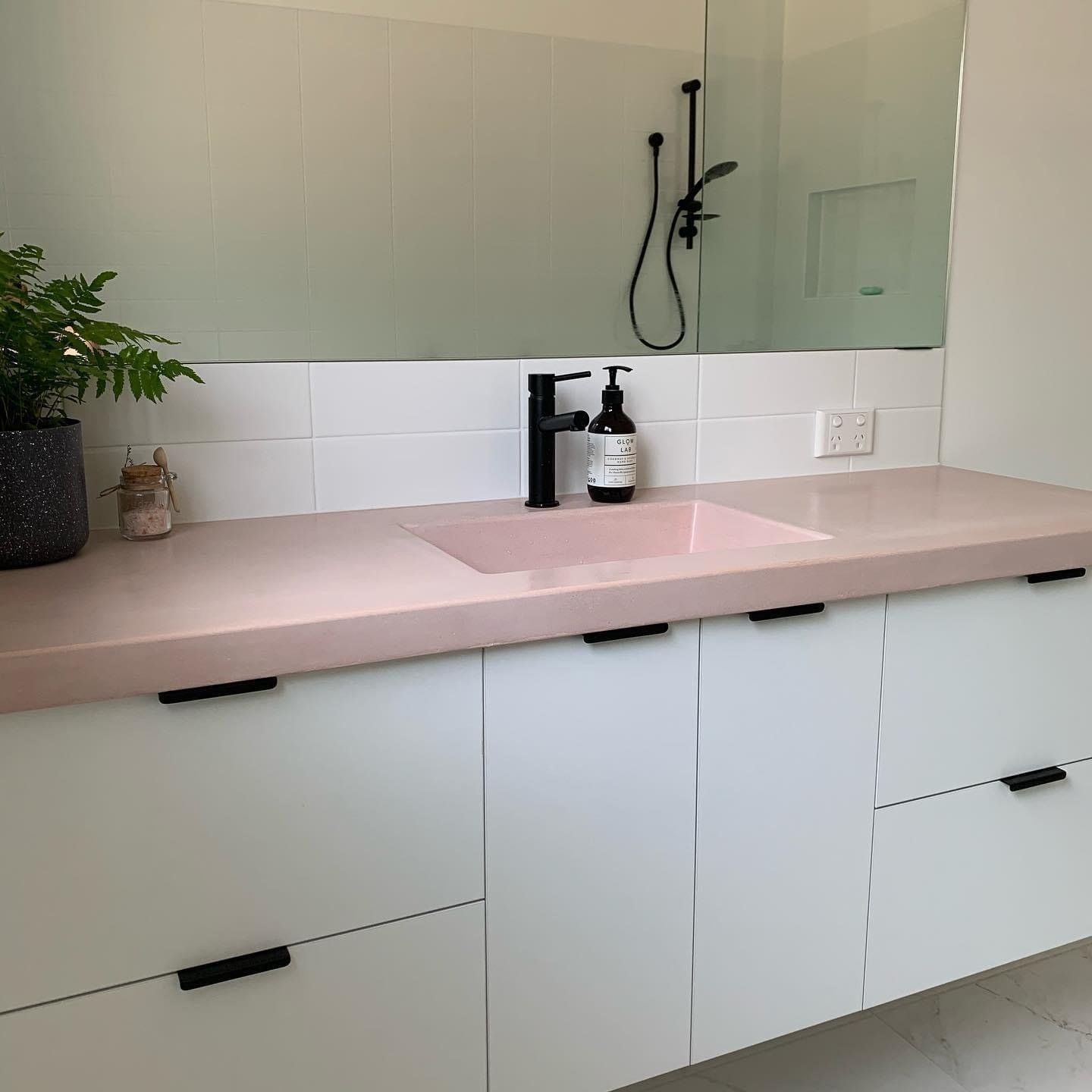 Wide Bathroom Mirror — Keppel Kitchens in Yeppoon, QLD