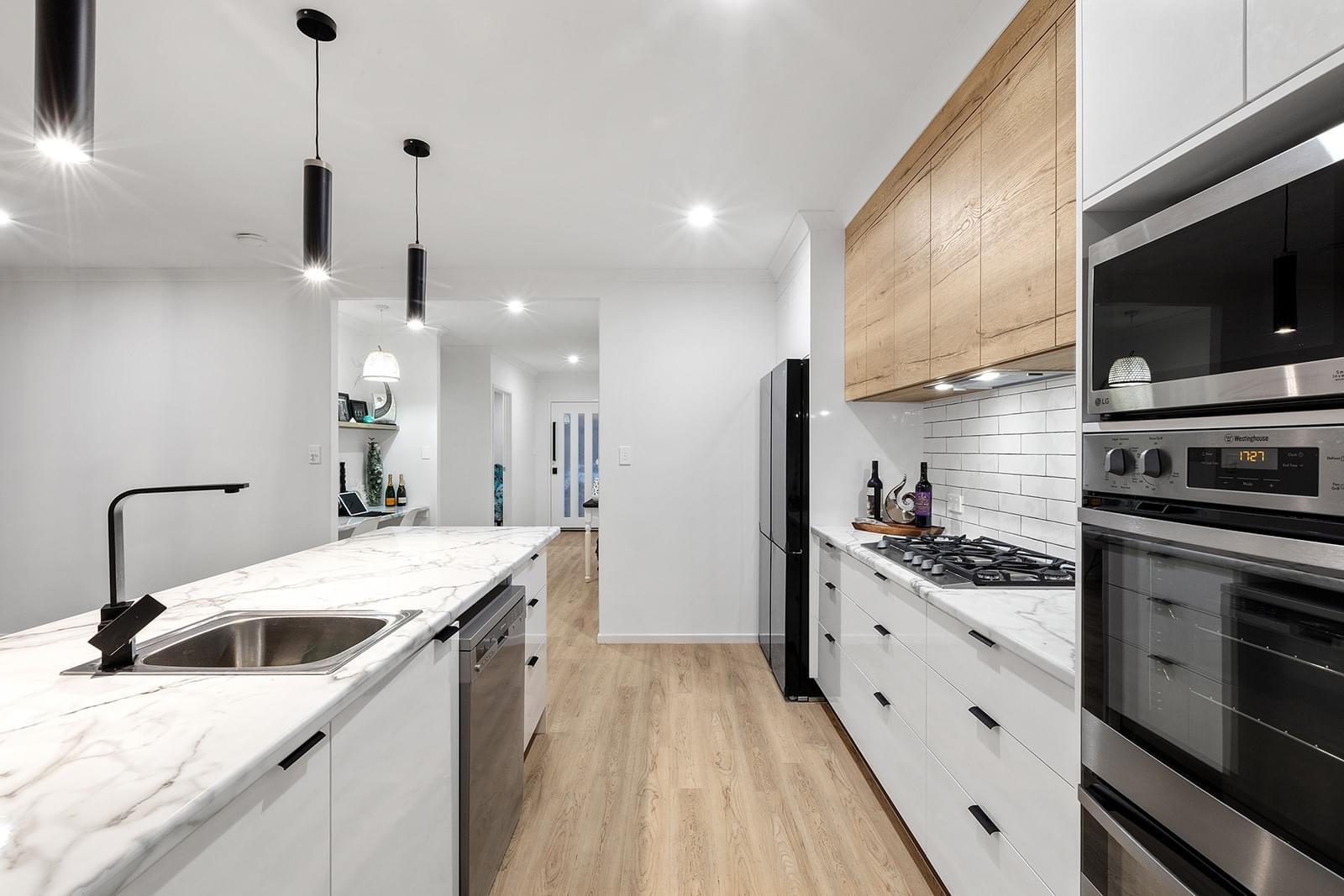 White Theme Kitchen — Keppel Kitchens in Yeppoon, QLD