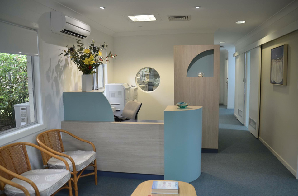 Office reception— Keppel Kitchens in Yeppoon, QLD