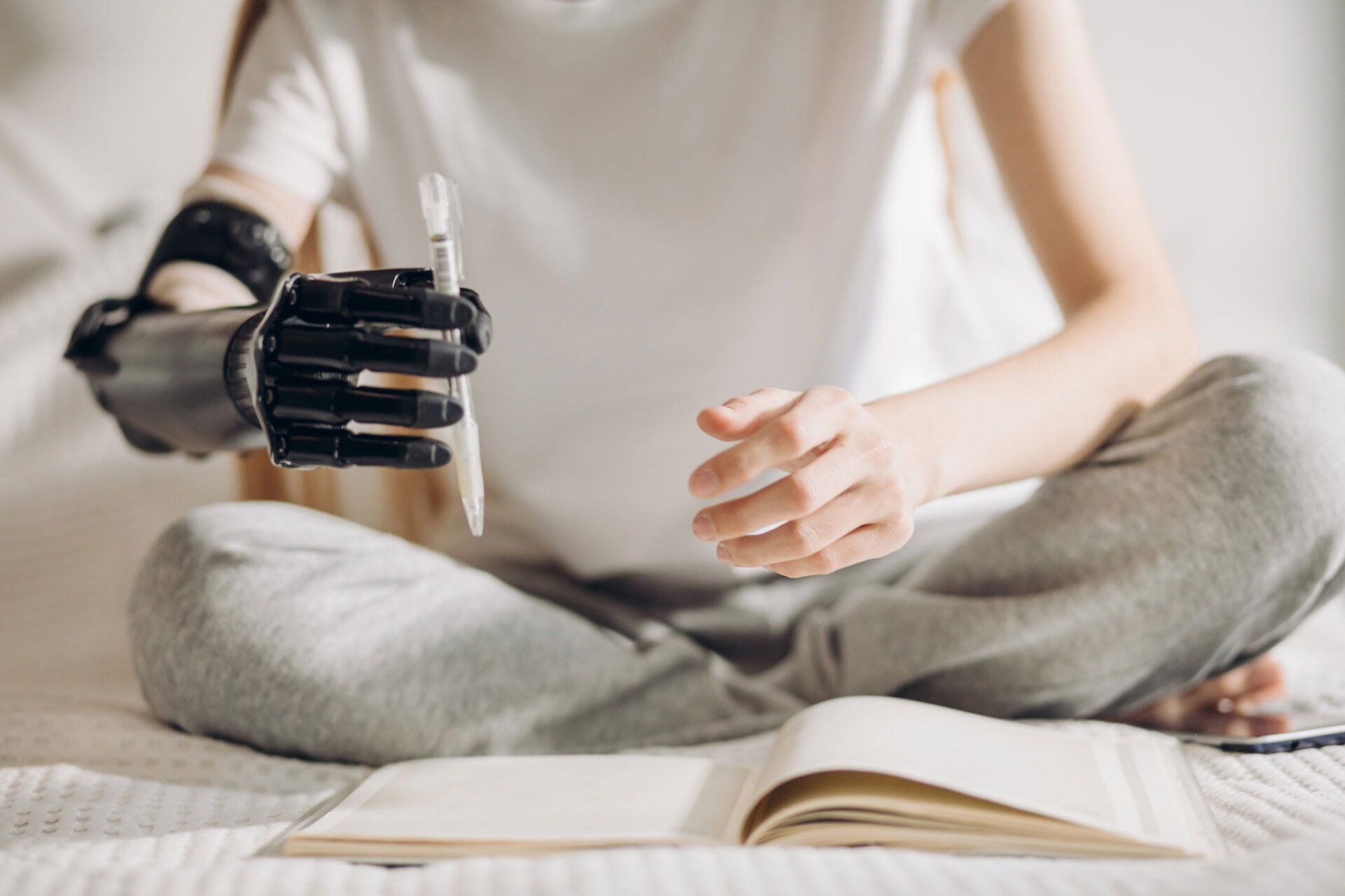 Girl Learning to Write with a Prosthetic Arm — Pembroke Pines, FL — Huse Artificial Limb & Brace