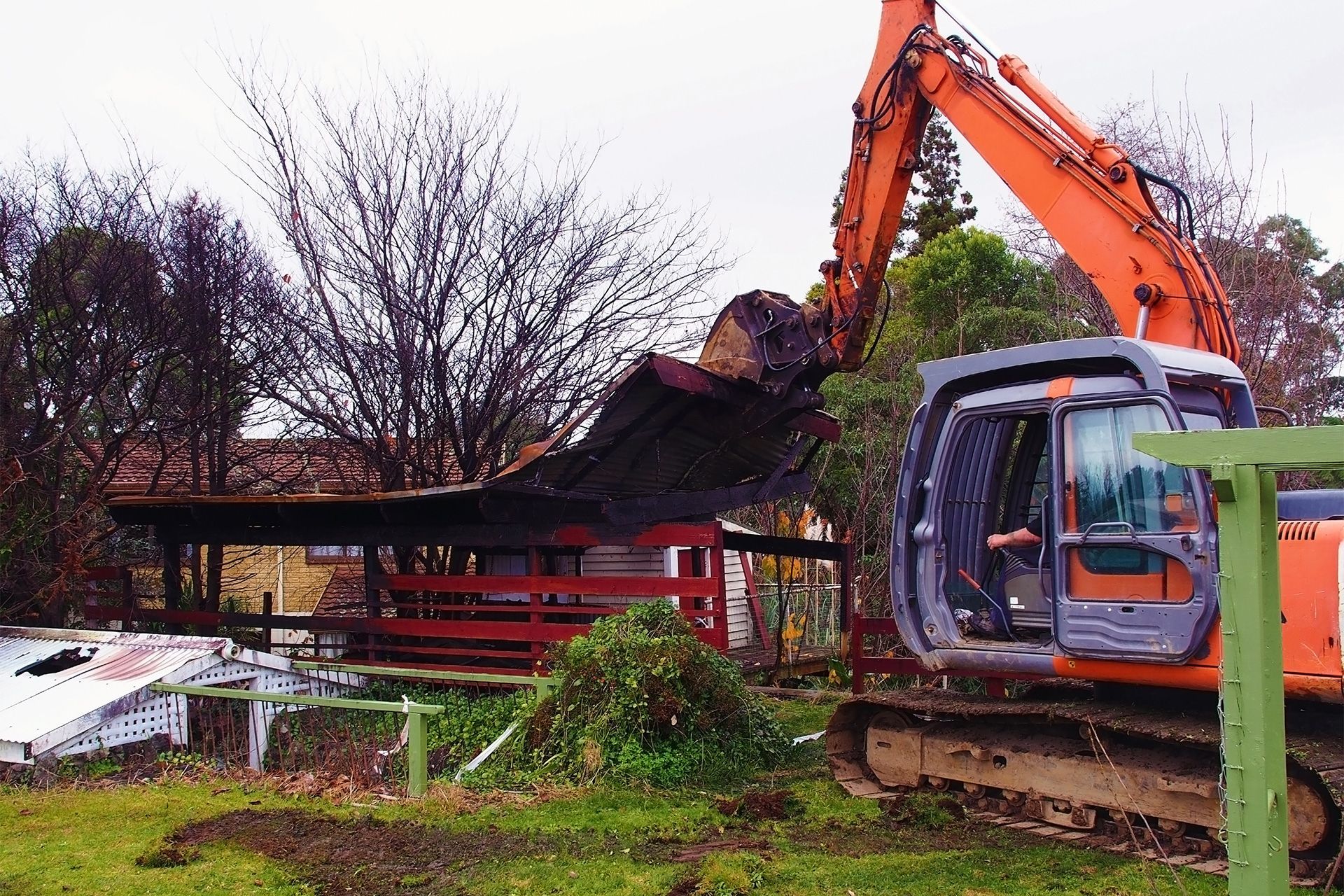 exterior demoltion